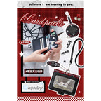 OOPSDAY Plaid Portable Card Holder