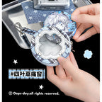 OOPSDAY Plaid Portable Card Holder