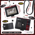 OOPSDAY Plaid Portable Card Holder