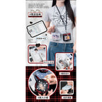 OOPSDAY Plaid Portable Card Holder