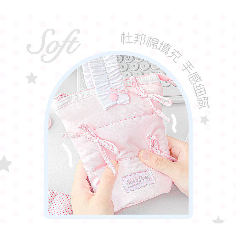 RosyPosy Milky Ballet Vertical Pencil Case