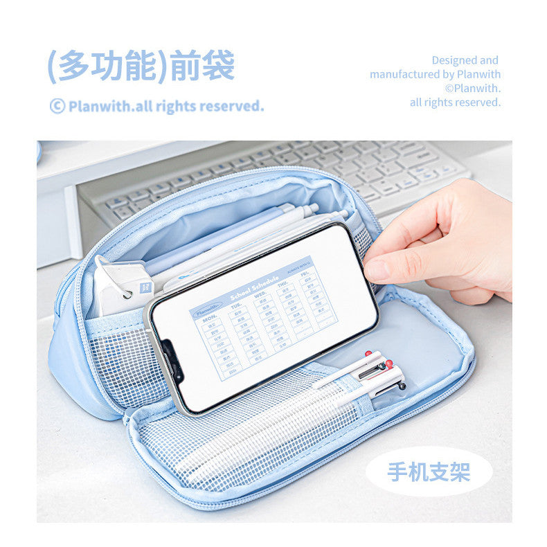 Planwith Stable Triangle Pencil Case