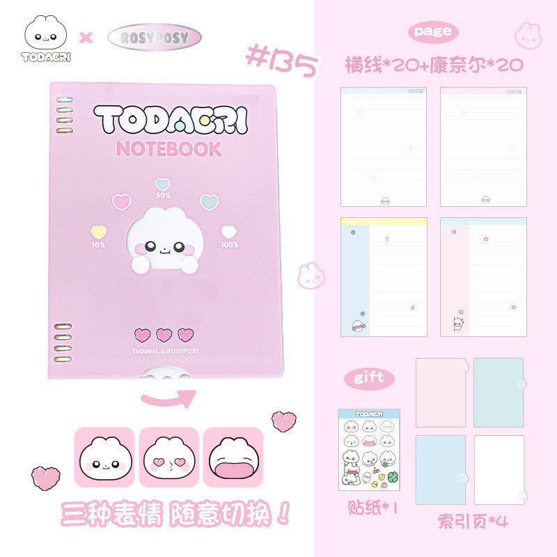 RosyPosy Rabbit Agent B5 Loose-Leaf Notebook