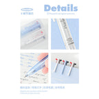 Planwith Clear Triangle 3-in-1 Multi-Color Pen