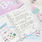 RosyPosy Rabbit Agent B5 Loose-Leaf Notebook