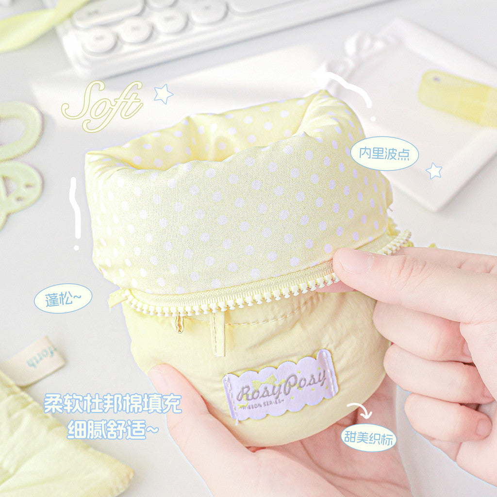 RosyPosy Milky Ballet Vertical Pencil Case