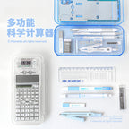 Planwith 2-in-1 Scientific Function Calculator Pencil Case