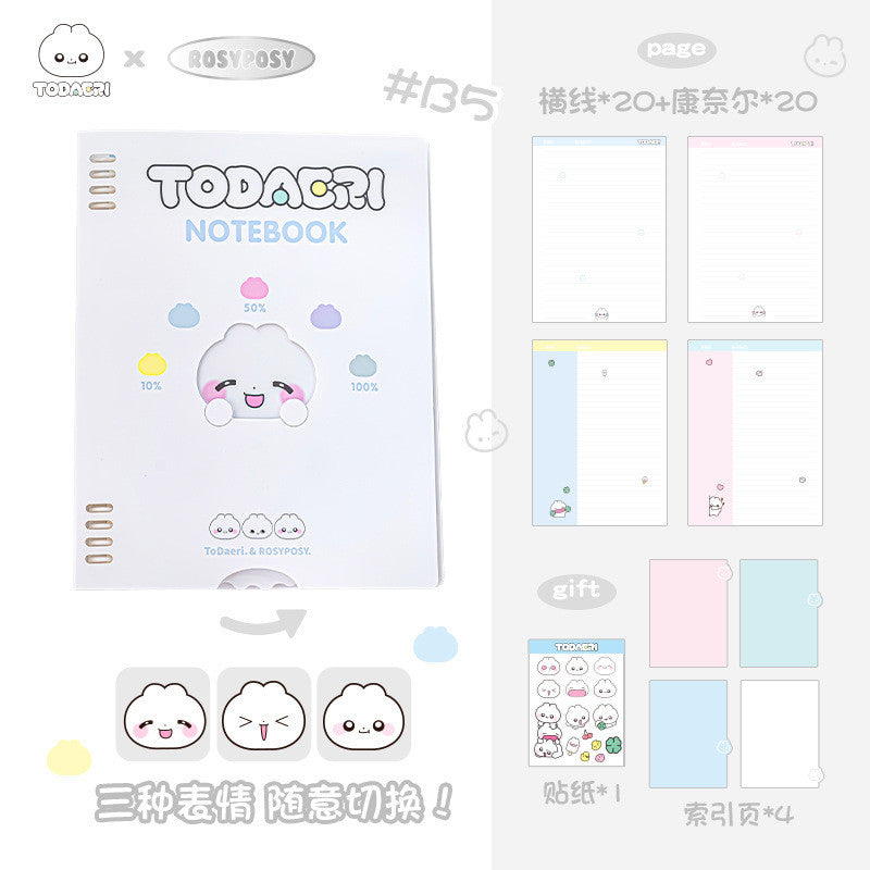 RosyPosy Rabbit Agent B5 Loose-Leaf Notebook