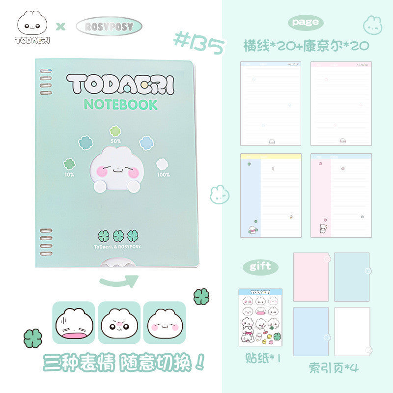 RosyPosy Rabbit Agent B5 Loose-Leaf Notebook