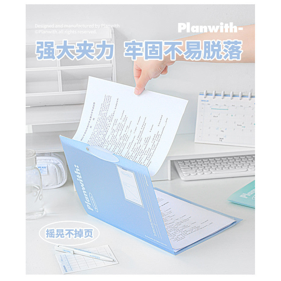 Planwith Rotating Pivot Transparent Folder