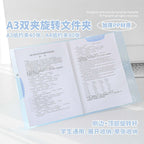 Planwith Rotating Pivot Transparent Folder