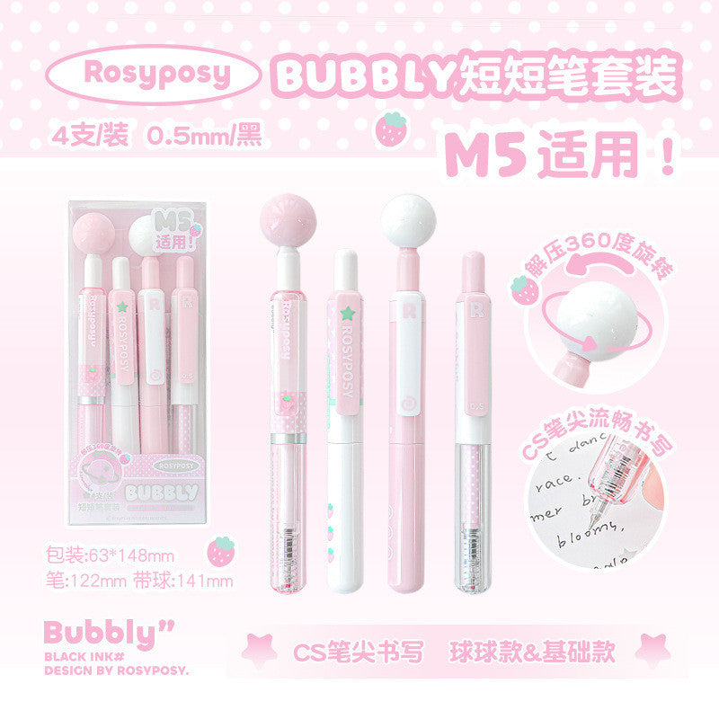 RosyPosy Bubbly Mini Fidget Pen Set