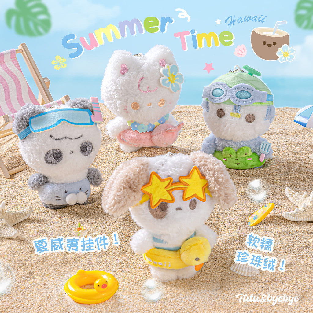 RosyPosy Hawaii Series Plush Doll Charm
