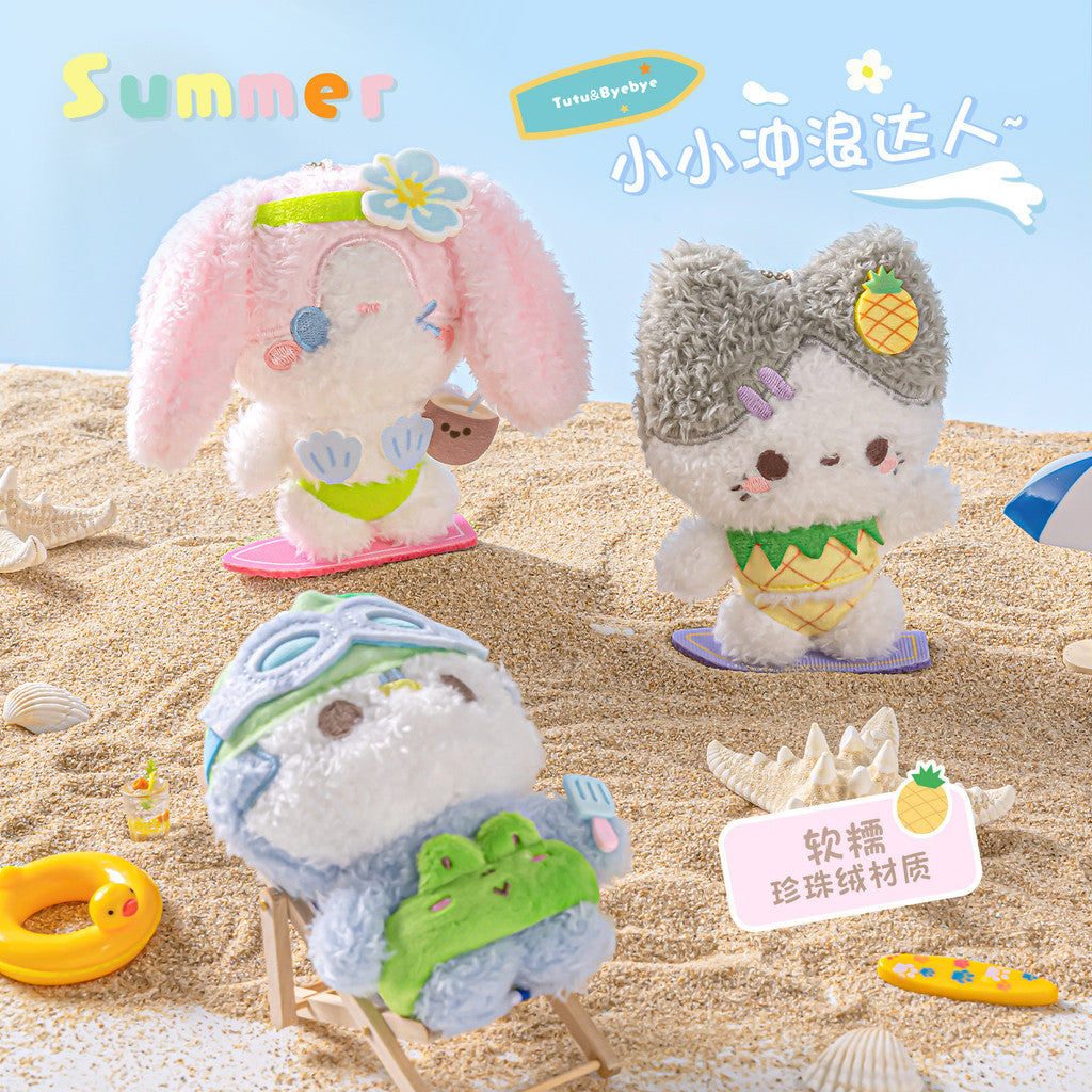 RosyPosy Hawaii Series Plush Doll Charm