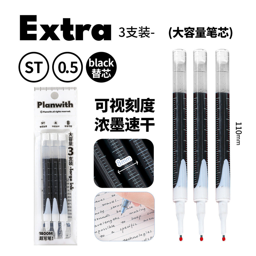 Planwith "Four-Leaf Clover" High-Capacity Gel Pen