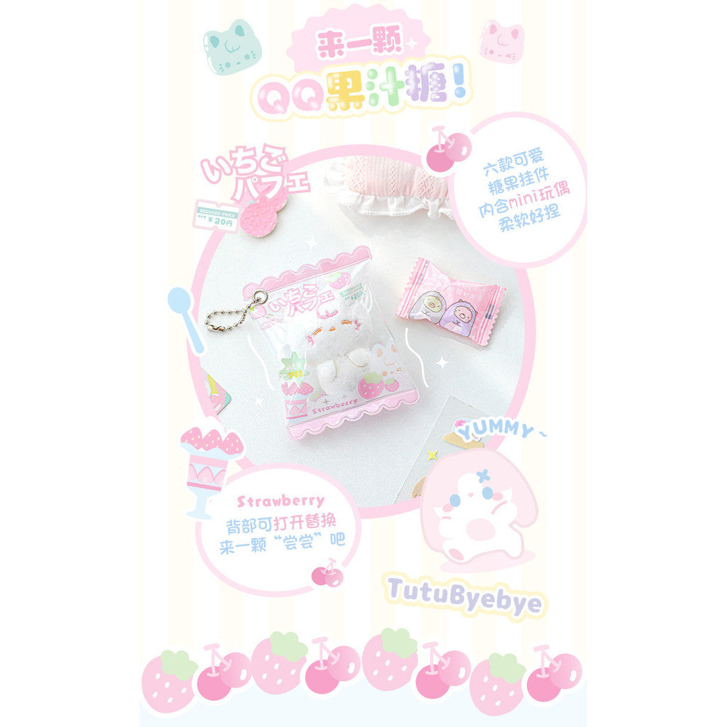 Tutu&Byebye "Candy Bag" Mini Plush Charm