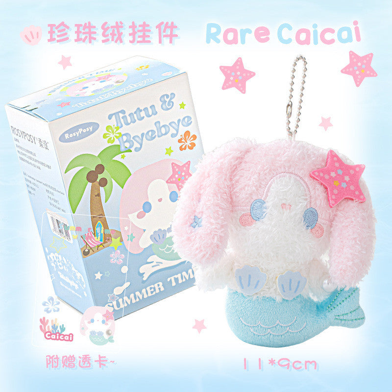 RosyPosy Hawaii Series Plush Doll Charm