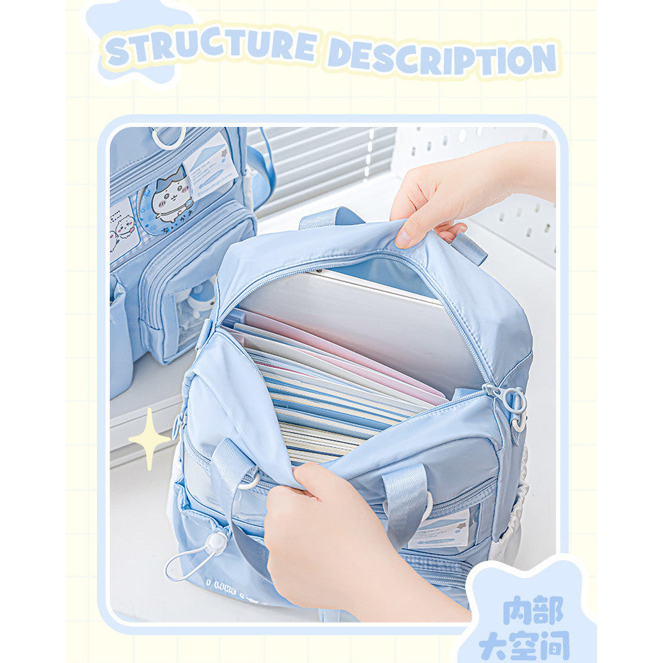 RosyPosy "Starry Cream" 3-Way Tutor Bag