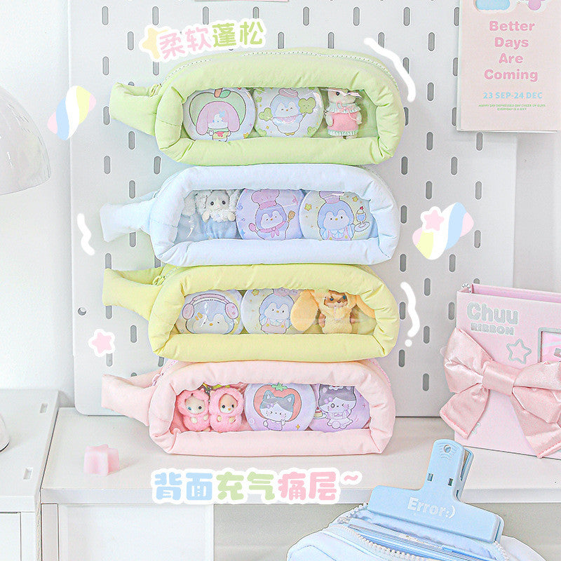 RosyPosy APPLE Cotton Candy Puffy Pencil Case