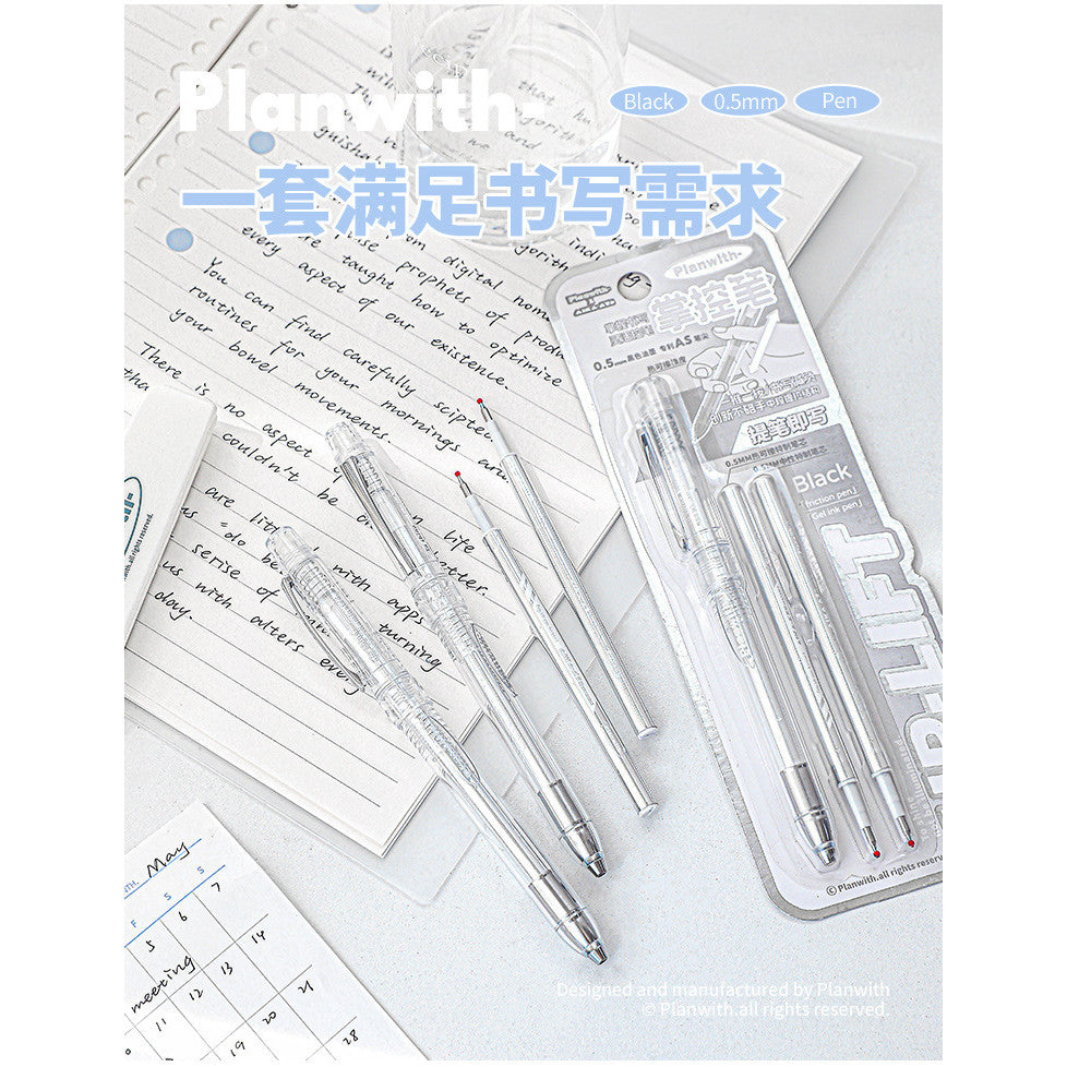 Planwith Mastery Lift-Action Erasable Gel Pen