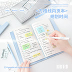 Planwith "Little Silver" Soft Leather Travel Journal