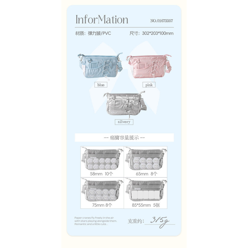 RosyPosy Drawstring Ita Crossbody Bag
