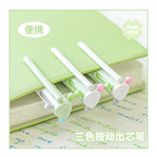Planwith "Four-Leaf Clover" 3-in-1 Multi-Color Gel Pen