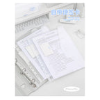Planwith Aesthetic PP Waterproof Document Organizer