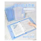 Planwith "Organized" Clear 3-Ring Binder