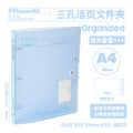 Planwith "Organized" Clear 3-Ring Binder