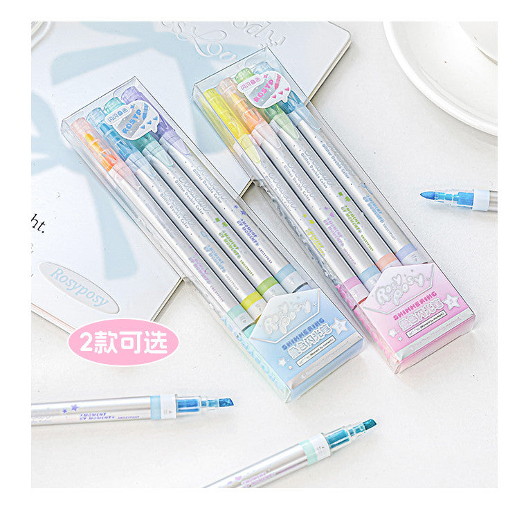 RosyPosy Shimmering Dual-Tip Glitter Highlighter