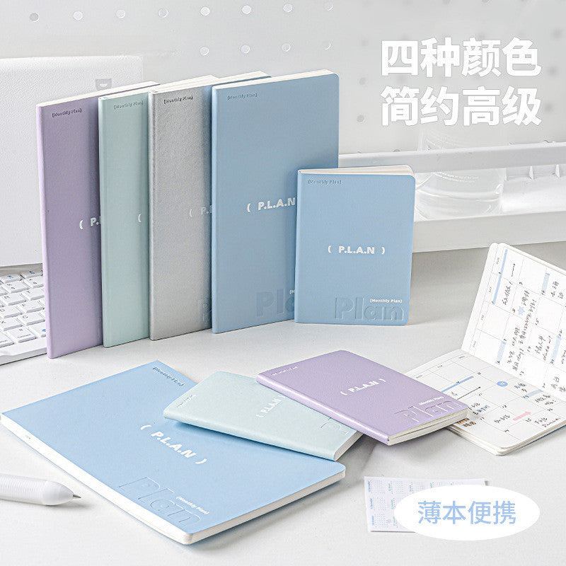 Planwith Minimalist Slim Softcover Planner