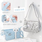 RosyPosy Drawstring Ita Crossbody Bag