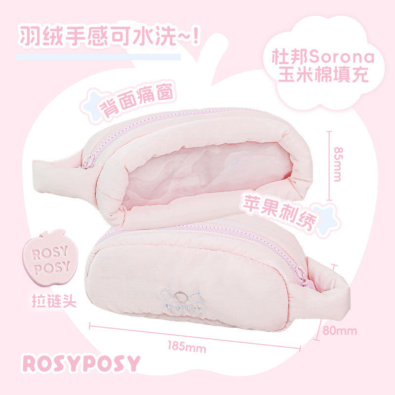 RosyPosy APPLE Cotton Candy Puffy Pencil Case