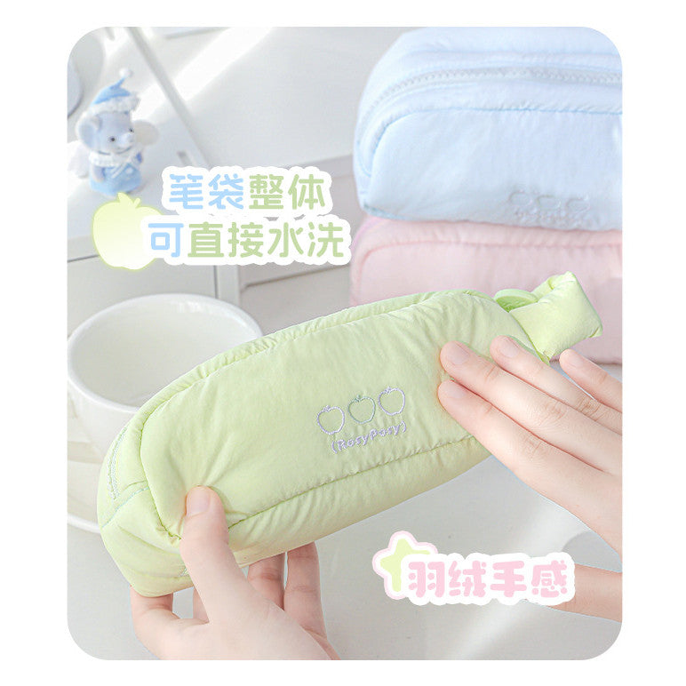 RosyPosy APPLE Cotton Candy Puffy Pencil Case