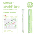Planwith "Four-Leaf Clover" 3-in-1 Multi-Color Gel Pen
