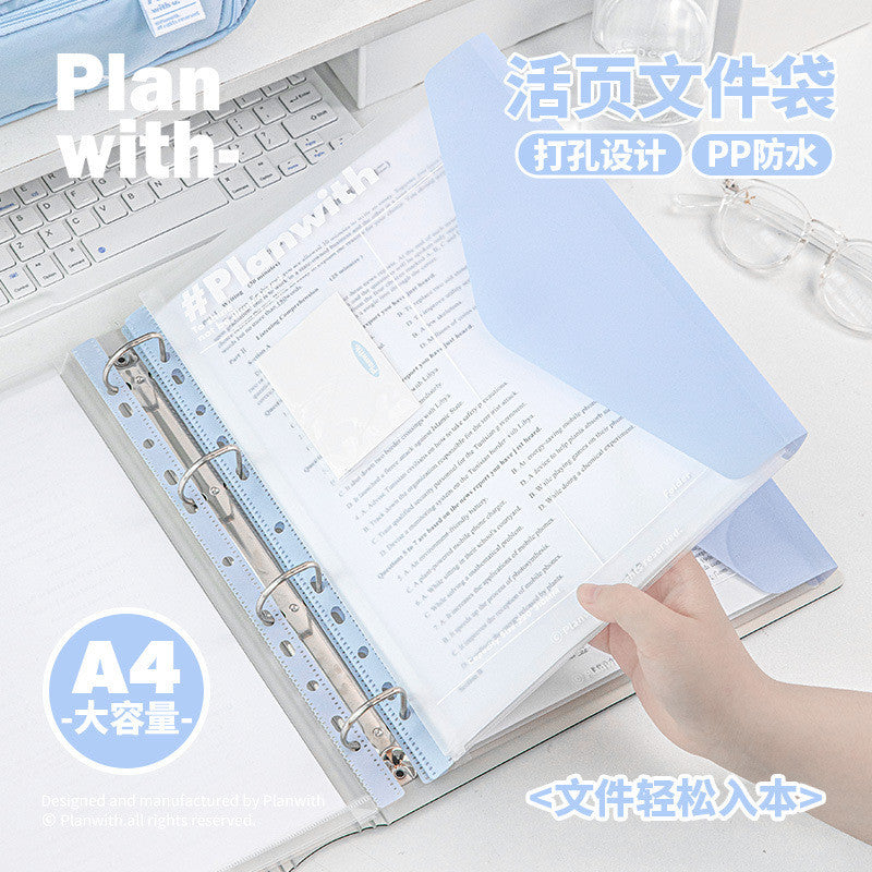 Planwith Aesthetic PP Waterproof Document Organizer