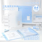Planwith "Organized" Clear 3-Ring Binder