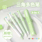 Planwith "Four-Leaf Clover" 3-in-1 Multi-Color Gel Pen