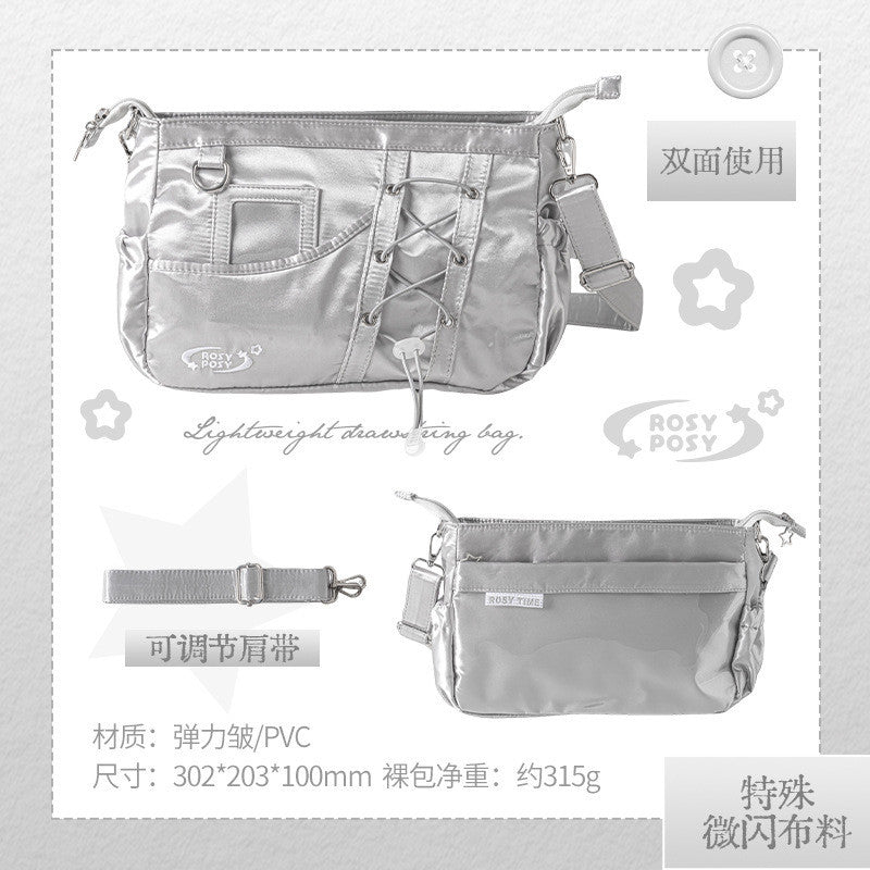 RosyPosy Drawstring Ita Crossbody Bag