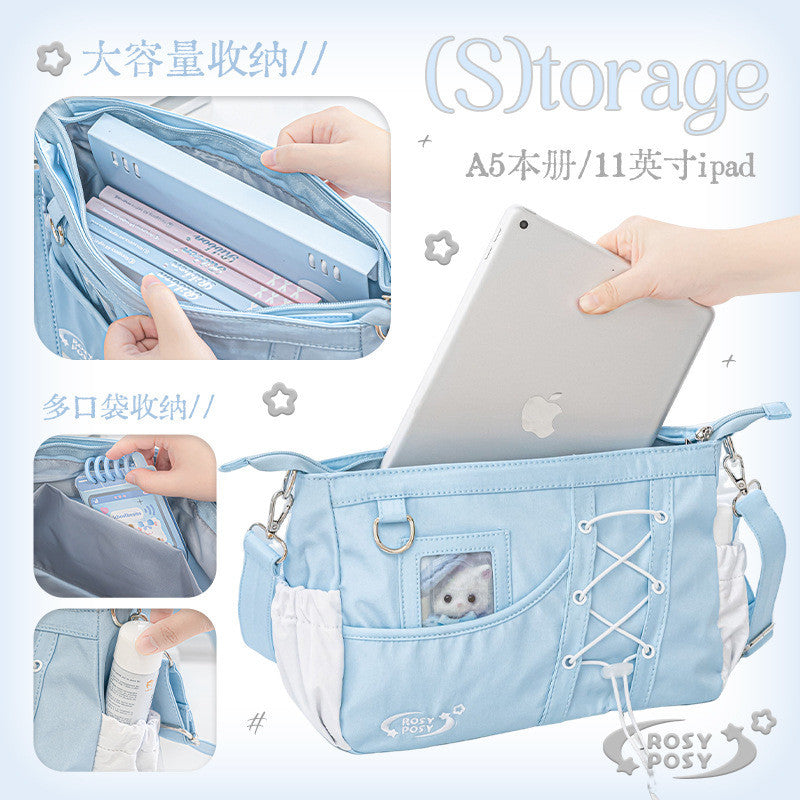 RosyPosy Drawstring Ita Crossbody Bag