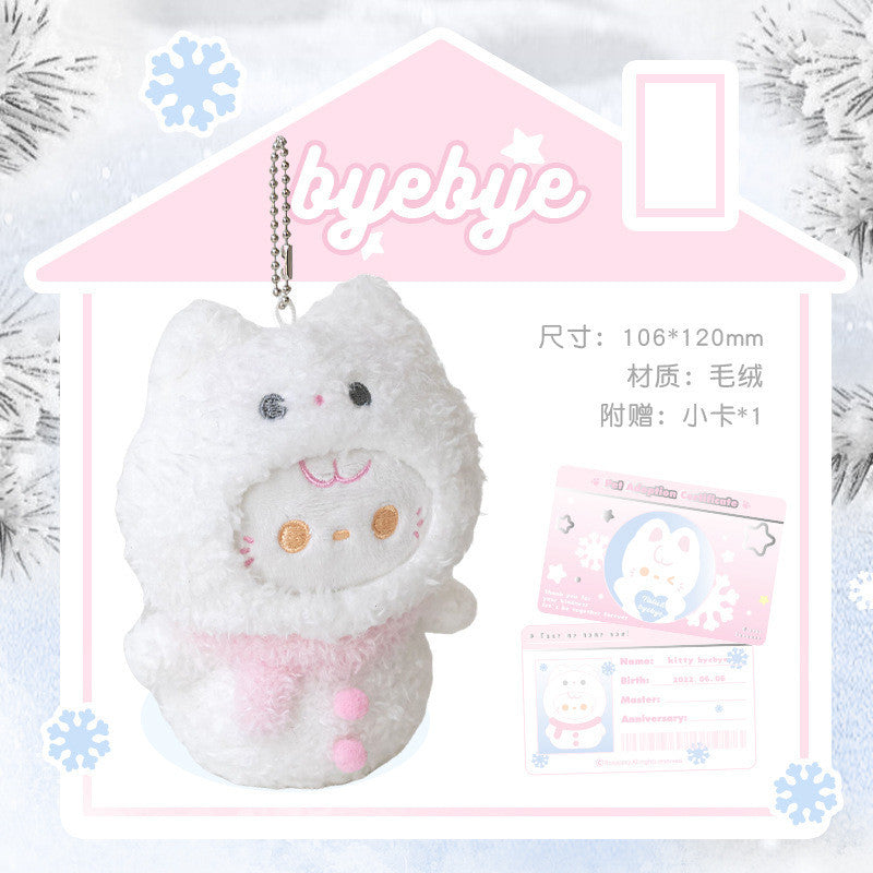 RosyPosy x Tutu&Byebye Christmas Edition Plush Charm