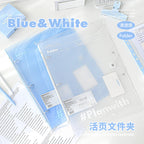 Planwith "Organized" Clear 3-Ring Binder