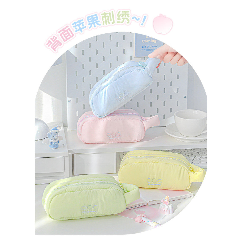 RosyPosy APPLE Cotton Candy Puffy Pencil Case