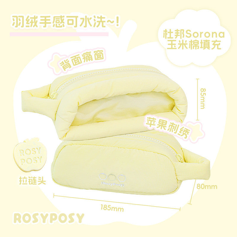 RosyPosy APPLE Cotton Candy Puffy Pencil Case