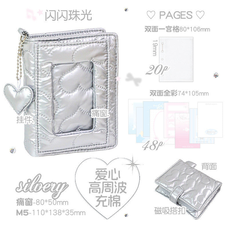 RosyPosy "Heart Puffy" M5 Micro-Binder