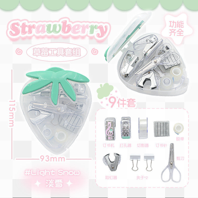 RosyPosy Strawberry Garden Stationery Tool Set