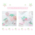 RosyPosy Strawberry Garden Stationery Tool Set