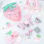 RosyPosy Strawberry Garden Stationery Tool Set