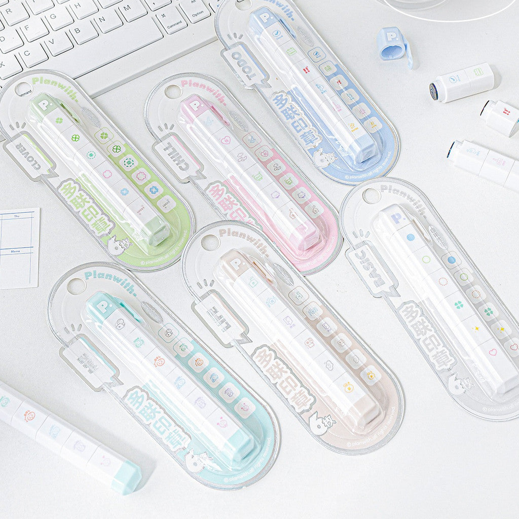 Planwith Mark Multi-Link Stamp Set